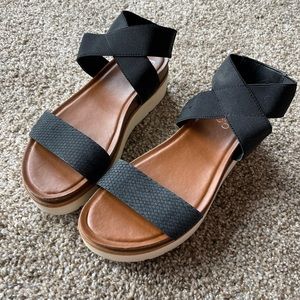 Franco Sarto Platform Sandals